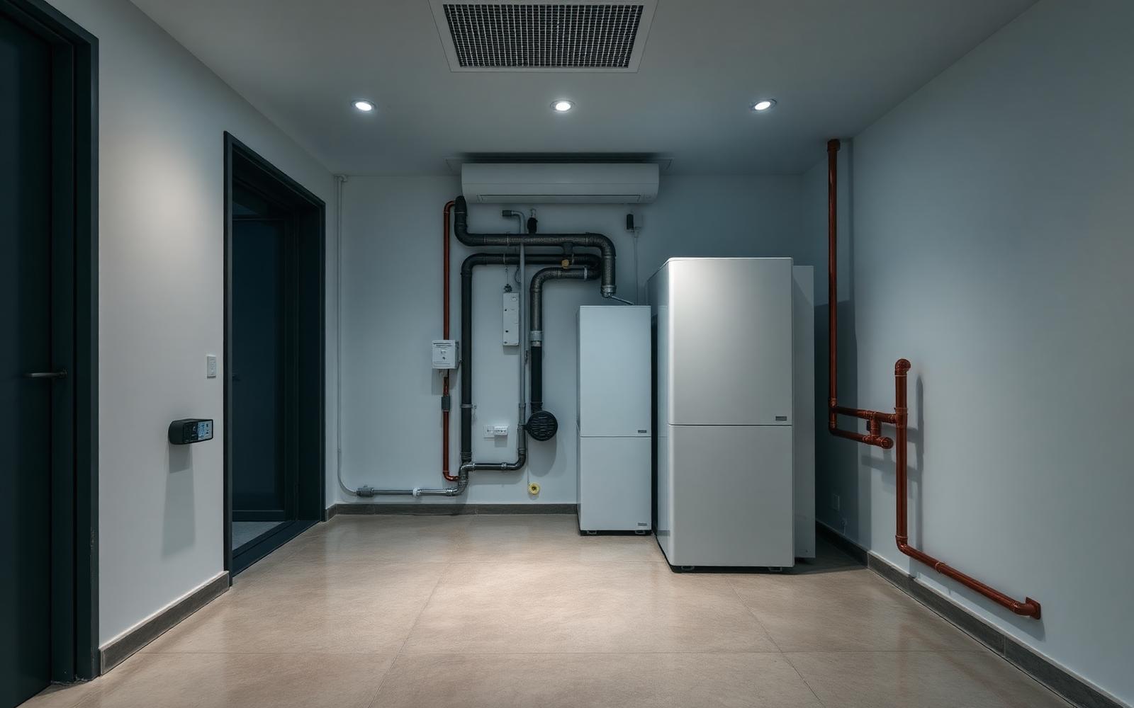 Fintek water-to-water heat pump indoor unit